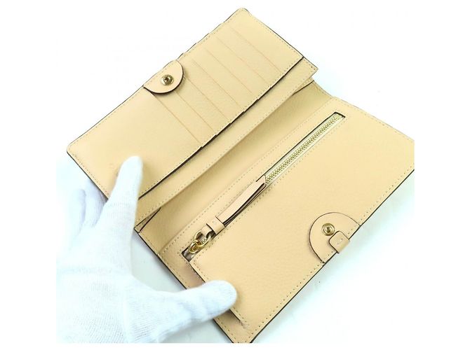 Cartera de cuero beige Sandy Darryl de Chloé - vista 5
