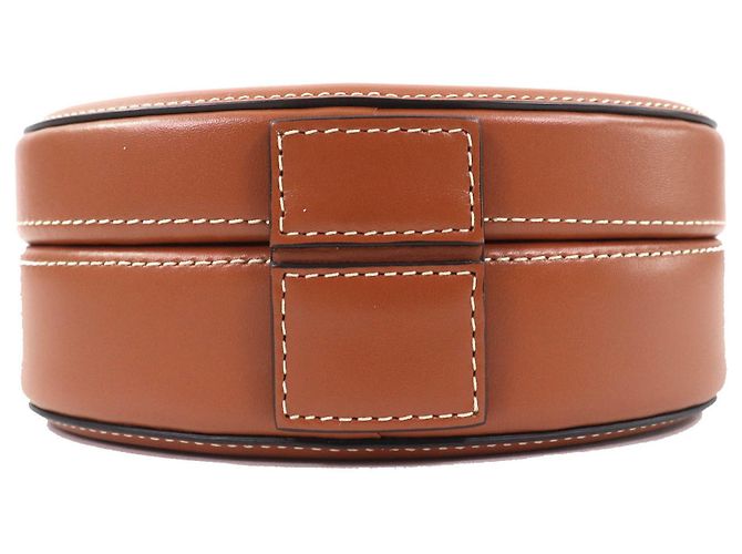 Céline Borsa Minaudière Ovale Celine Marrone - vista 5