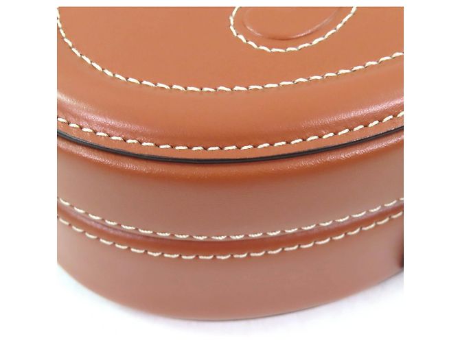 Céline Borsa Minaudière Ovale Celine Marrone - vista 6