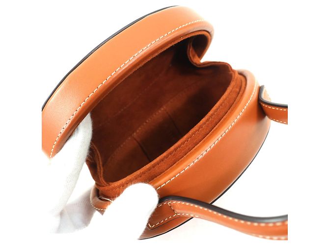 Céline Borsa Minaudière Ovale Celine Marrone - vista 8