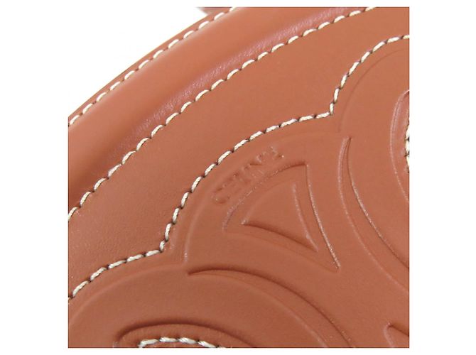 Céline Borsa Minaudière Ovale Celine Marrone - vista 9