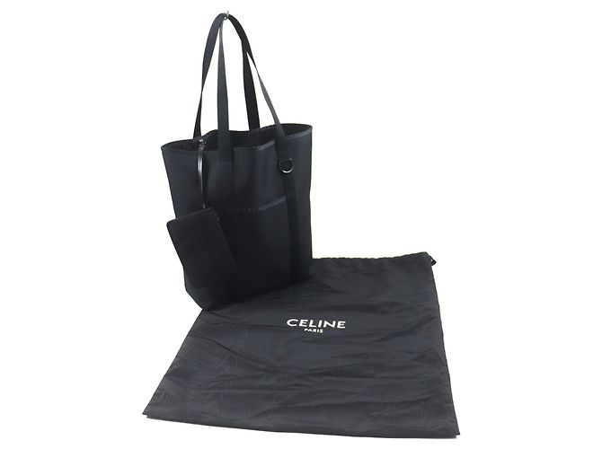 Céline Sac cabas vertical Trekking de Celine Noir - vue 2