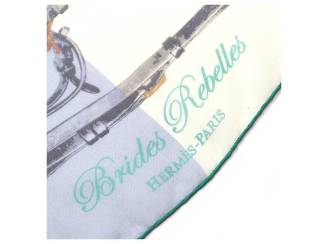 Sciarpa in seta Brides Rebelles di Hermès Multicolore - vista 5