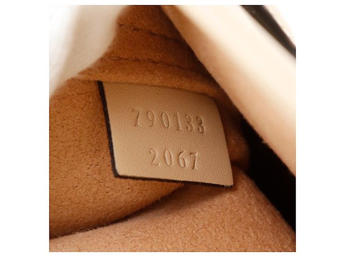 Borsa Super Mini Gucci in pelle 2 in 1 Beige - vista 11
