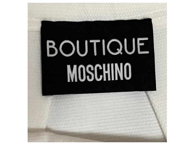 Falda plisada en caja Boutique Moschino Blanco - vista 5