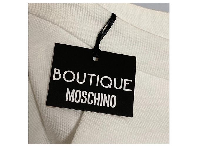 Falda plisada en caja Boutique Moschino Blanco - vista 6