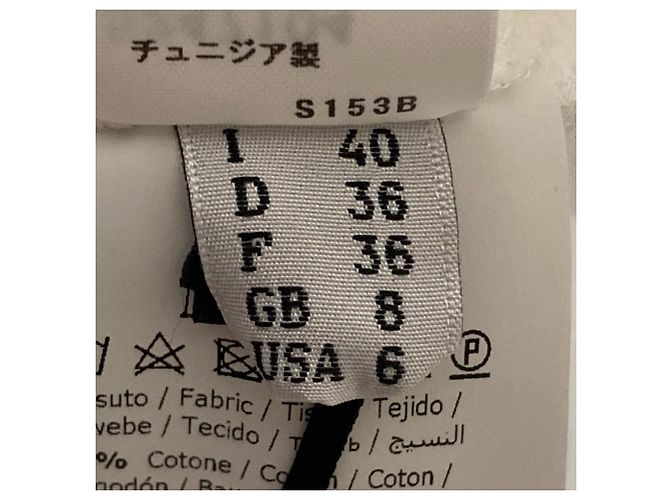 Falda plisada en caja Boutique Moschino Blanco - vista 9