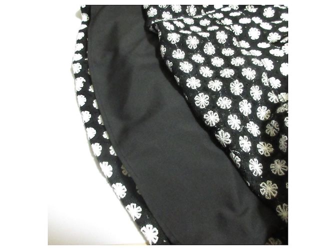Autre Marque Blugirl Schlagkleid Schwarz Weiß - Ansicht 5