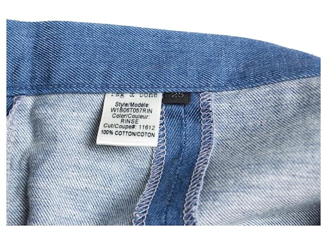 Denim-Rock von Rag & Bone Blau - Ansicht 5