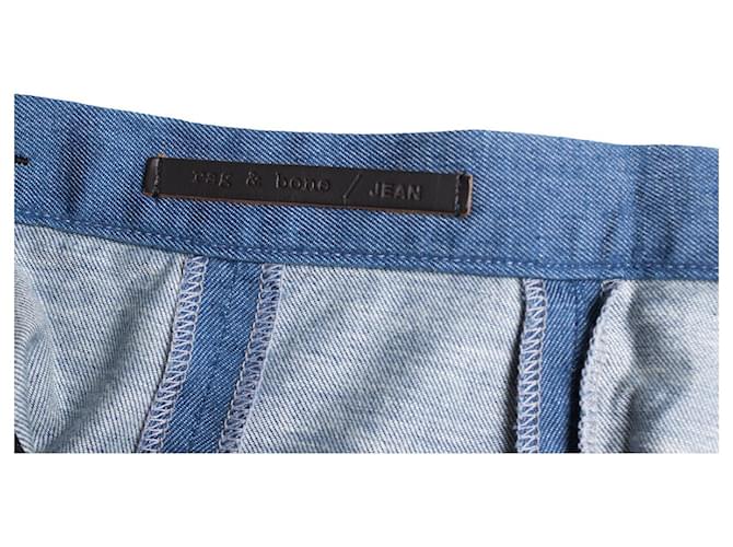 Denim-Rock von Rag & Bone Blau - Ansicht 6