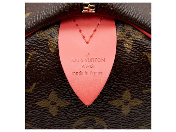 Louis Vuitton Limited Edition Monogram Canvas Totem Speedy 30 Tasche Braun - Ansicht 8