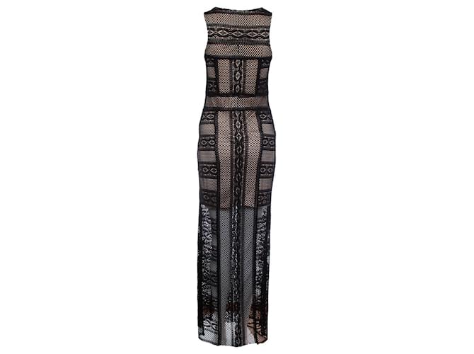 Vestido maxi Gravity de Magali Pascal Negro - vista 2