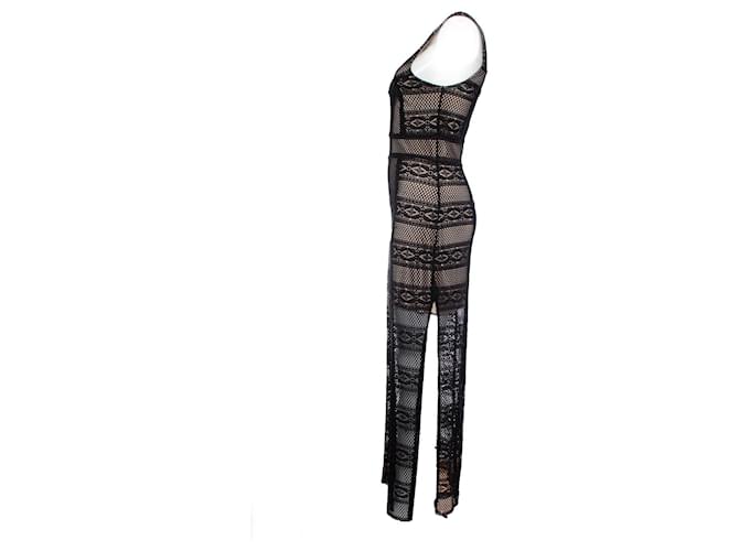 Vestido maxi Gravity de Magali Pascal Negro - vista 4
