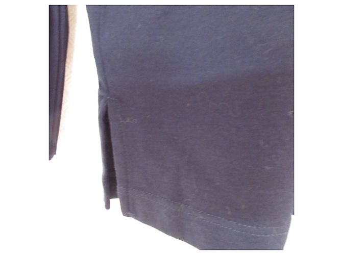 Autre Marque Pullover con maniche in chiffon liscio a torsione alta Kumikyoku Blu Blu navy - vista 6