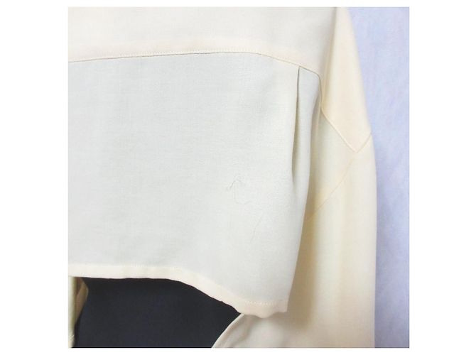 Autre Marque Ujoh Hem Knot Halbshirts Bluse Gelb - Ansicht 9