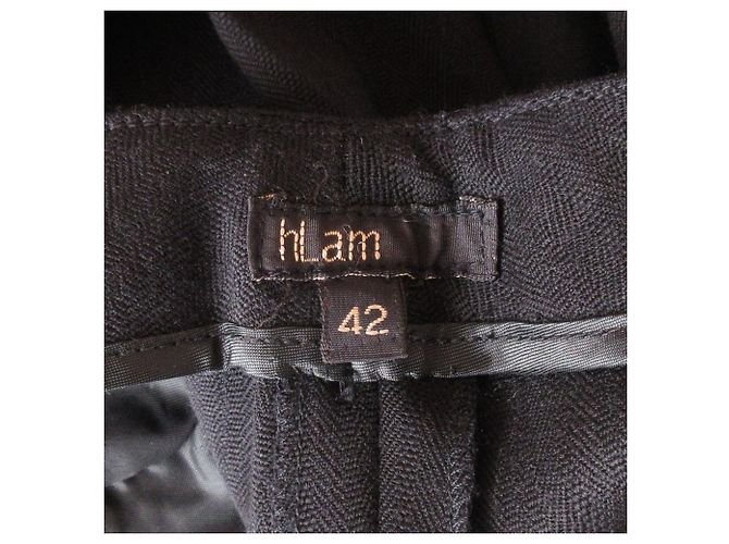 Autre Marque hLam Wollhose Schwarz - Ansicht 6