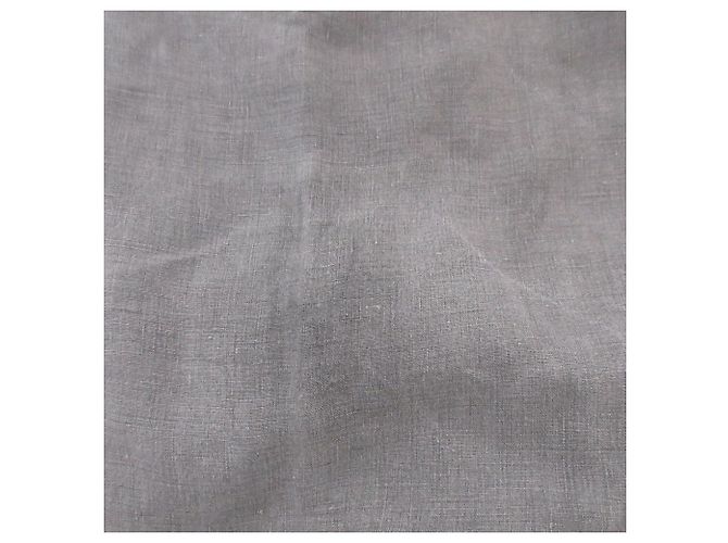 Autre Marque Vestido de algodão com pregas e mudança de estilo Cinza - vista 10