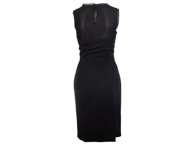 Schwarzes Bleistiftkleid Dsquared2 - Ansicht 2