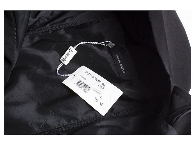 Schwarzes Bleistiftkleid Dsquared2 - Ansicht 5