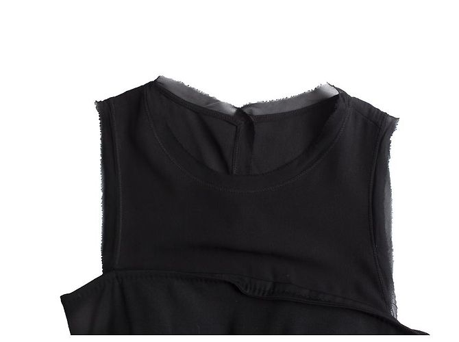 Schwarzes Bleistiftkleid Dsquared2 - Ansicht 6
