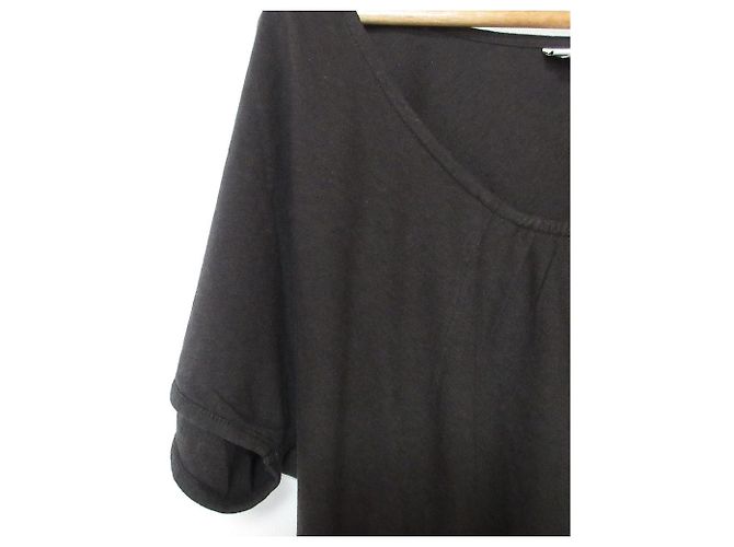 Autre Marque Top de mezcla de lino Dries Van Noten Gris Gris antracita - vista 3