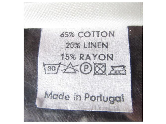 Autre Marque Top de mezcla de lino Dries Van Noten Gris Gris antracita - vista 5