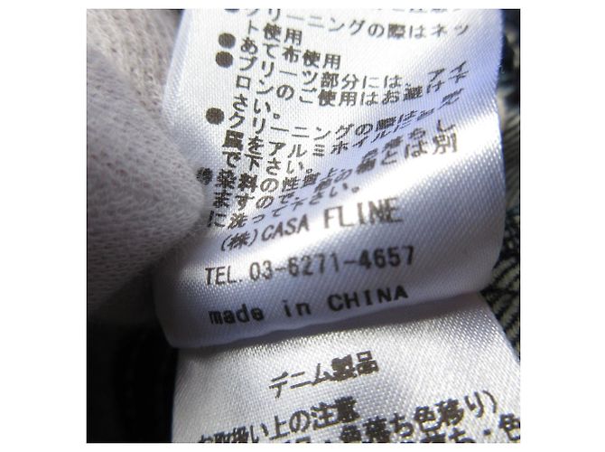 Autre Marque Vestido Largo de Denim CASA FLINE Azul - vista 5