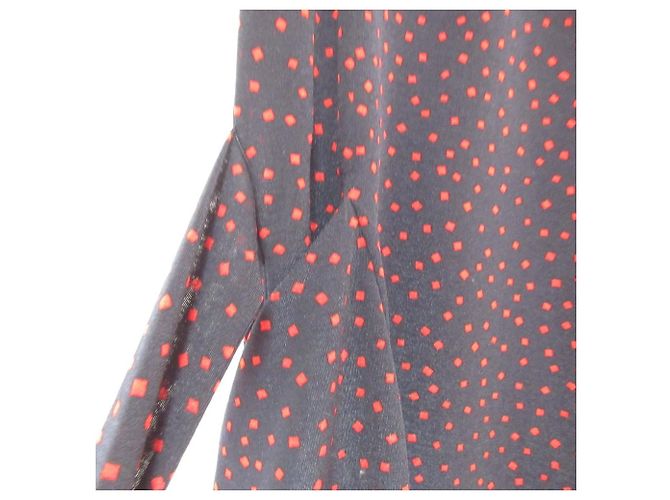 Autre Marque ANAYI Quadratpunkt Kleid Blau - Ansicht 6