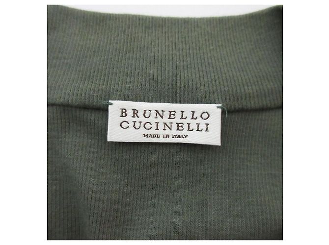 Autre Marque Top de punto largo Brunello Cucinelli Verde - vista 8