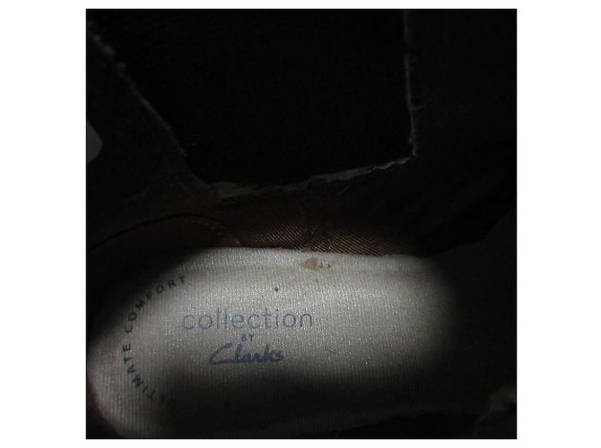 Autre Marque Clarks Lederkurze Stiefel Braun - Ansicht 12