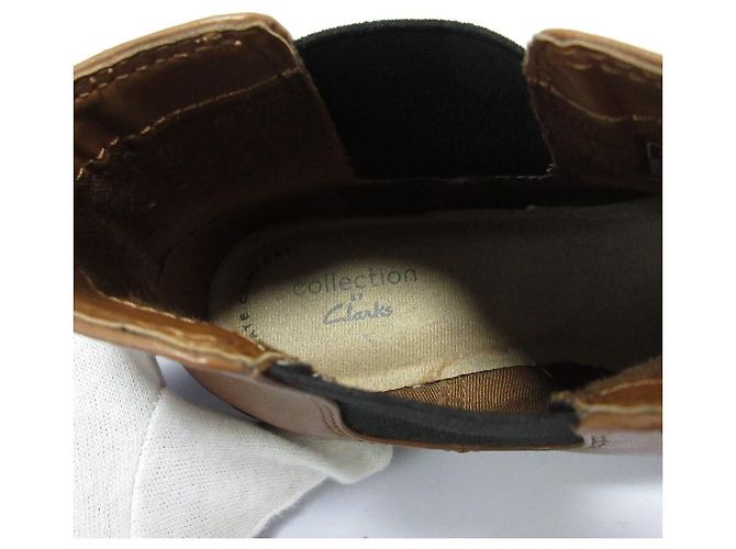 Autre Marque Clarks Lederkurze Stiefel Braun - Ansicht 6
