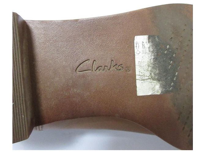 Autre Marque Clarks Lederkurze Stiefel Braun - Ansicht 8