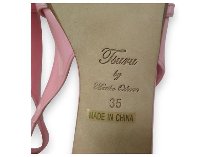 Autre Marque Tsuru di Mariko Oikawa Décolleté Muriel Rosa - vista 13