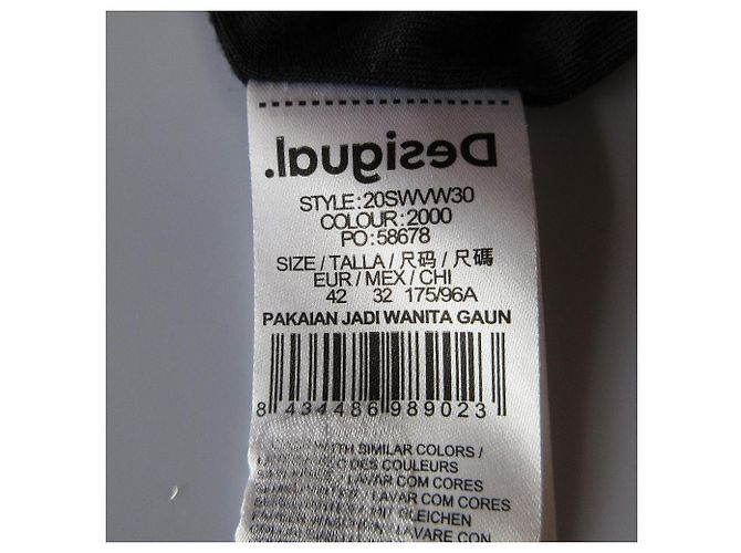 Autre Marque Desigual CLAIR Kleid Blau Marineblau - Ansicht 6