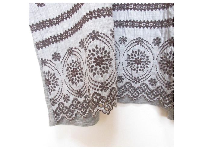 Autre Marque 45R Hake-me Cutwork Tenjiku Kleid Grau - Ansicht 4