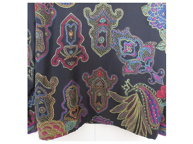 Autre Marque Camisa de seda estampada LEONARD Multicolor - vista 5