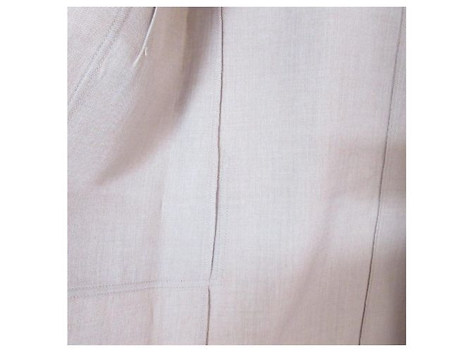 Autre Marque Vestido Gilet de Lino Fredy Emue Beige - vista 7