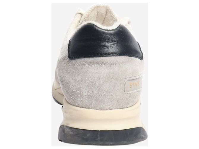 Common Projects Baskets tissées en daim gris - taille EU 39 (UK 6) - vue 4