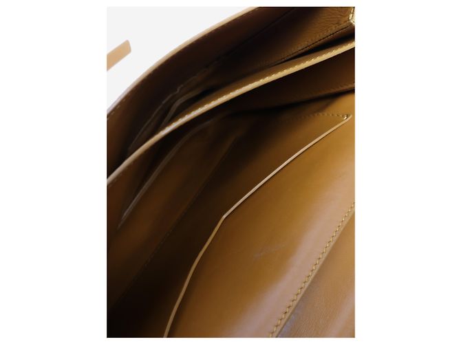 Bottega Veneta Borsa a tracolla gialla a forma di busta - vista 7
