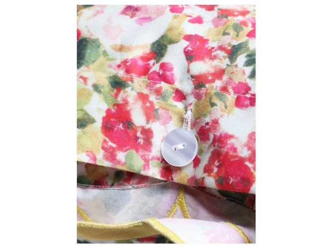 Autre Marque Pink floral cushion - view 5