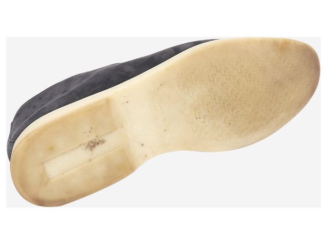 Loro Piana Dunkelblaue Wildleder-Schuhe Open Walk - Größe EU 41 - Ansicht 5