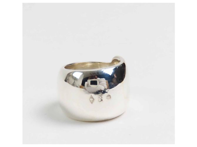 Anello Vintage Logo CHANEL - vista 4