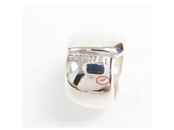 Anello Vintage Logo CHANEL - vista 8