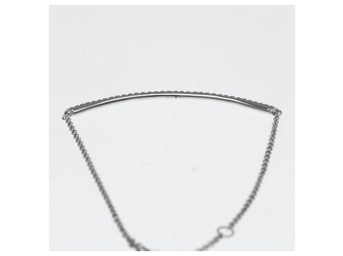 Autre Marque Bracciale in diamante Ponte Vecchio Bar Argento - vista 4