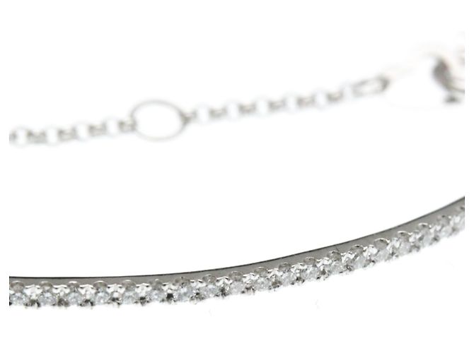 Autre Marque Bracciale in diamante Ponte Vecchio Bar Argento - vista 8