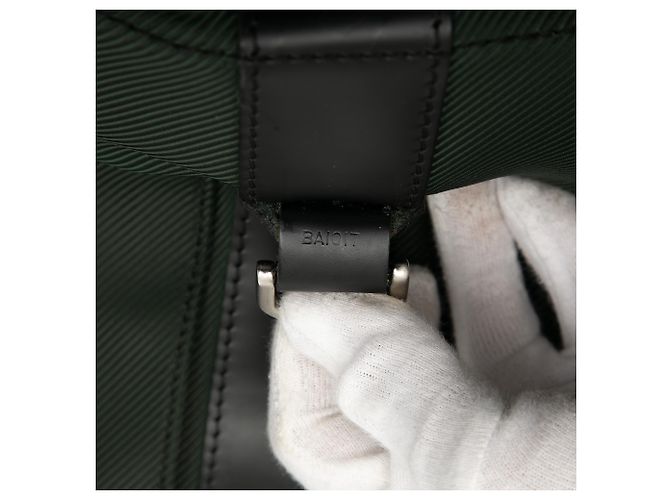 Gibeciere Borsa Gibecière Taiga Nera Louis Vuitton Nero - vista 6