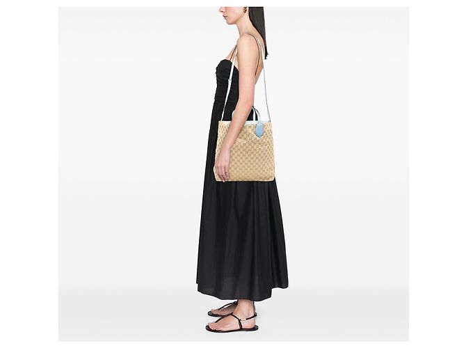 Gucci Braune GG Canvas Wendetasche Beige - Ansicht 8