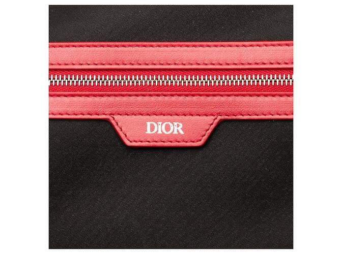 Custodia per scarpe Galaxy World Tour in pelle di vitello perforata Dior Oblique Rossa Rosso - vista 5