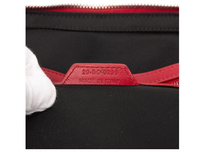 Custodia per scarpe Galaxy World Tour in pelle di vitello perforata Dior Oblique Rossa Rosso - vista 6