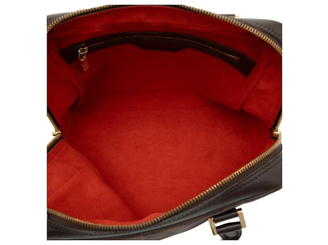 Louis Vuitton Marrone Damier Ebene Brera - vista 4